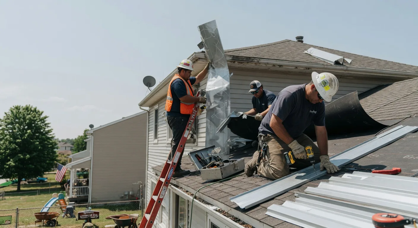 Storm Damage Metal Roof Repair in Fort Gaines, GA